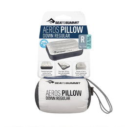 Надувна подушка с пухом Aeros Down Pillow, 12х34х24см, Grey від Sea to Summit. Фото 7