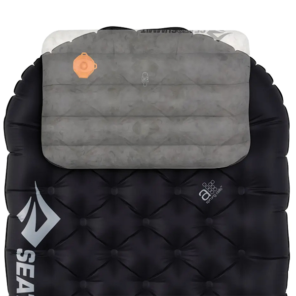 Килимок надувний Sea to Summit Ether Light XT Extreme Mat, Black/Orange, Regular, 183x55x10см. Фото 3
