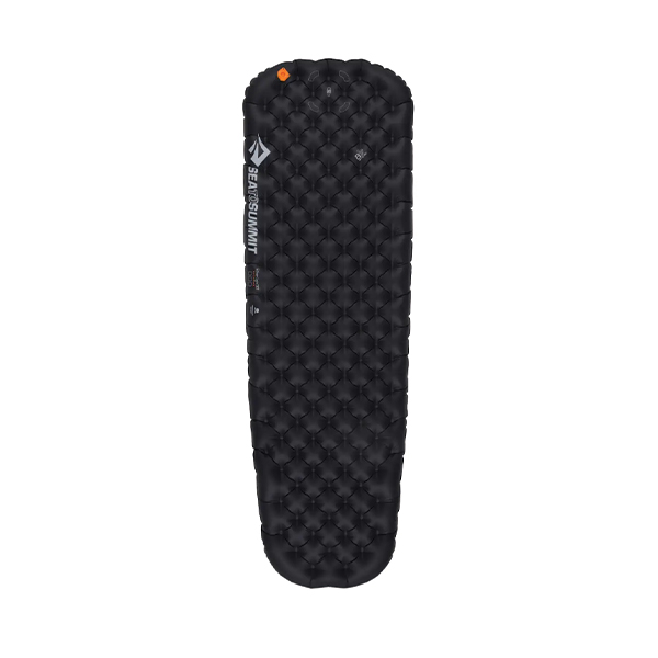 Килимок надувний Sea to Summit Ether Light XT Extreme Mat L, Black/Orange, 198x64x10см