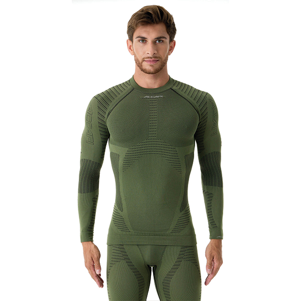 Термофутболка з довгим рукавом чоловіча Accapi XPerience, Military Black. Фото 5