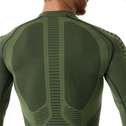 Термофутболка з довгим рукавом чоловіча Accapi XPerience, Military Black. Фото 11