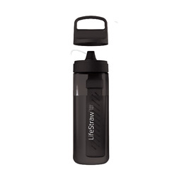 Пляшка-фільтр для води LifeStraw Go Filter Bottle 650 мл Nordic Noir