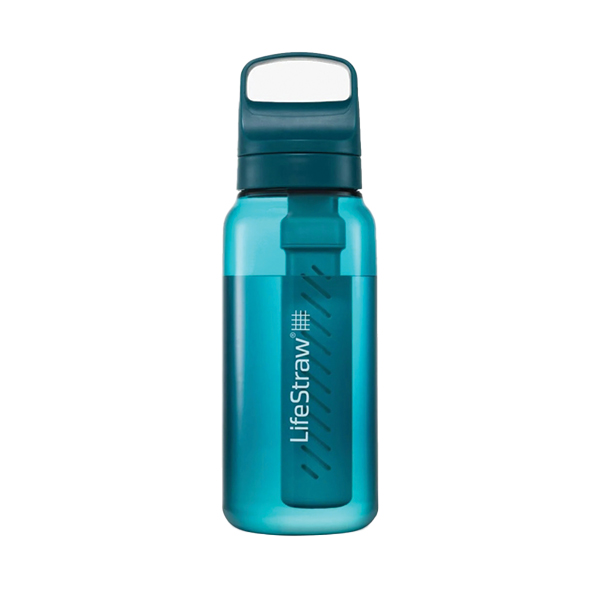 Пляшка-фільтр для води LifeStraw Go Filter Bottle 1 л Laguna Teal