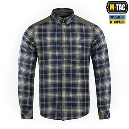 M-Tac сорочка Redneck Shirt Olive/Navy Blue. Фото 2