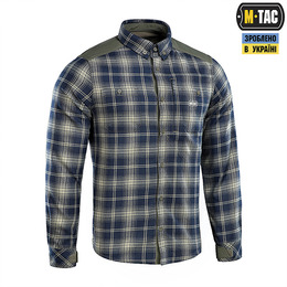 M-Tac сорочка Redneck Shirt Olive/Navy Blue. Фото 3