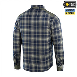 M-Tac сорочка Redneck Shirt Olive/Navy Blue. Фото 4