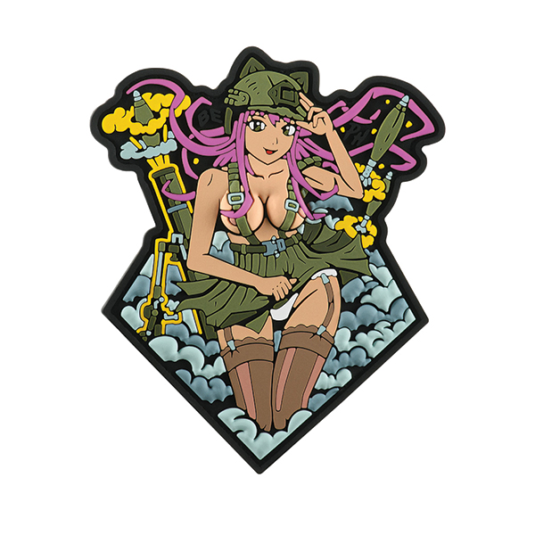 Brand Element нашивка "Anime Girl" PVC