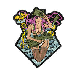 Brand Element нашивка "Anime Girl" PVC