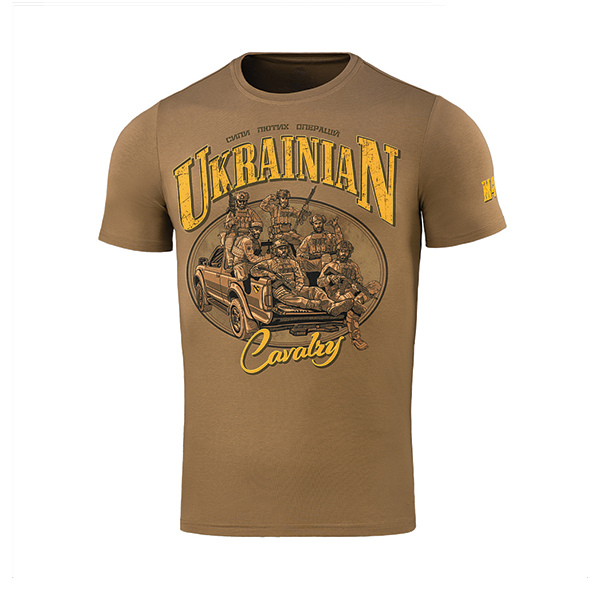M-Tac футболка Ukrainian Cavalry Coyote Brown