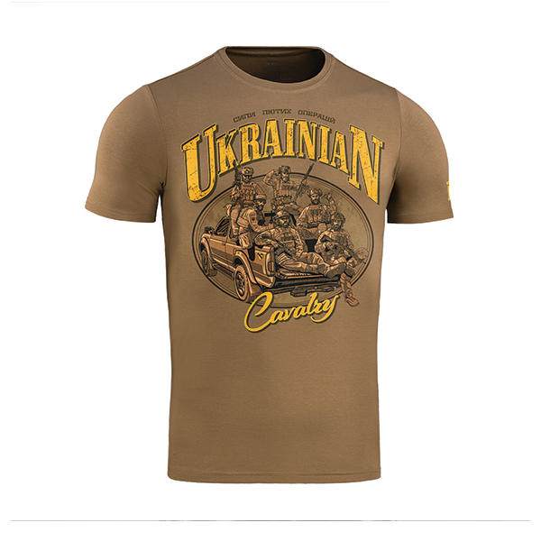 M-Tac футболка Ukrainian Cavalry Coyote Brown. Фото 3
