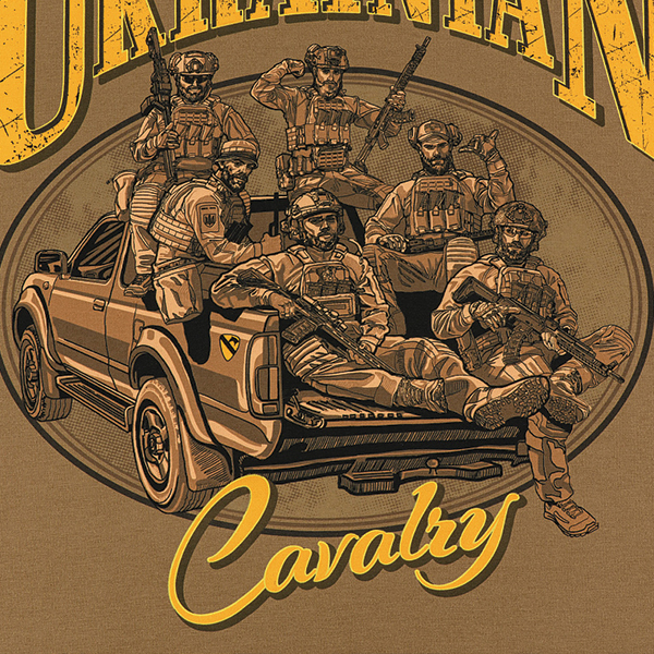 M-Tac футболка Ukrainian Cavalry Coyote Brown. Фото 5