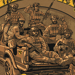 M-Tac футболка Ukrainian Cavalry Coyote Brown. Фото 6