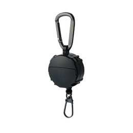 Ретрівер DaiichiSeiko Carabiner Reel + Micro Case Black
