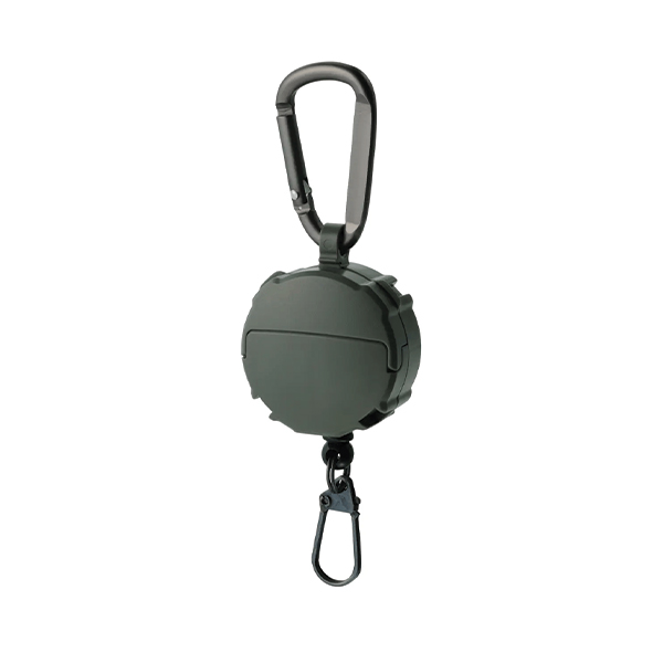 Ретрівер DaiichiSeiko Carabiner Reel + Micro Case Foliage Green
