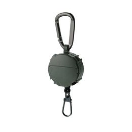 Ретрівер DaiichiSeiko Carabiner Reel + Micro Case Foliage Green