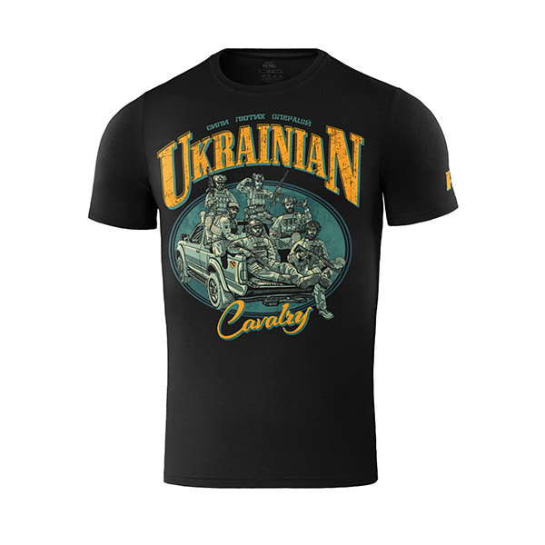 M-Tac футболка Ukrainian Cavalry Black