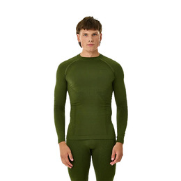 Термофутболка з довгим рукавом чоловіча Accapi Polar Bear New Military Black