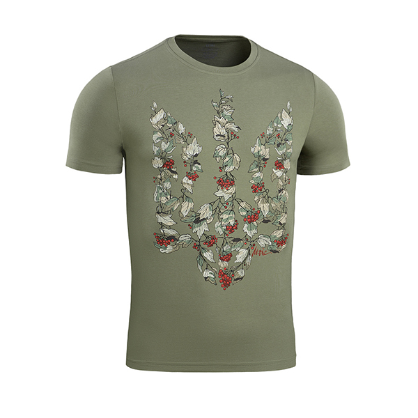 M-Tac футболка Тризуб Калина Camo Light Olive. Фото 4
