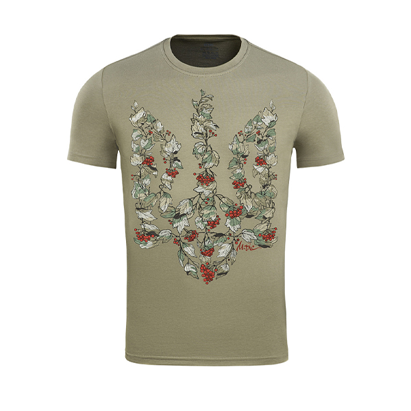 M-Tac футболка Тризуб Калина Camo Tan. Фото 3