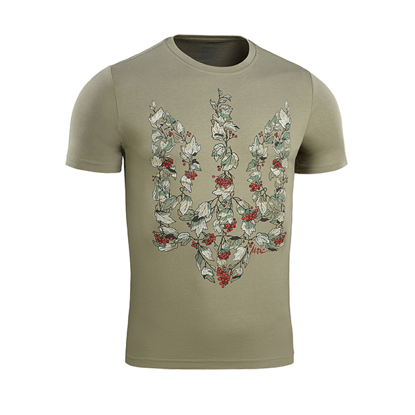 M-Tac футболка Тризуб Калина Camo Tan. Фото 4