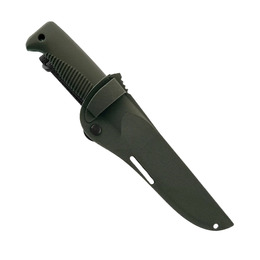Ніж Peltonen M07, покриття Cerakote OD, хакі, композитний чохол хакі