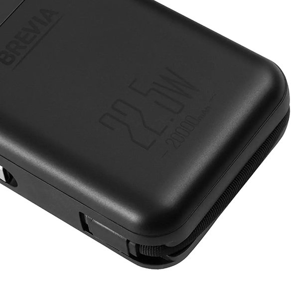 Power Bank Brevia 20000mAh 22.5W,Type-C+Lightning Cable,Li-Pol,LCD. Фото 7