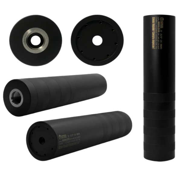 Саундмодератор STEEL Immortal XXL AIR .223 1/2*28