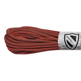 Guardian Paracord 550 Тype III Black&Safety Orange Stripe 10 м