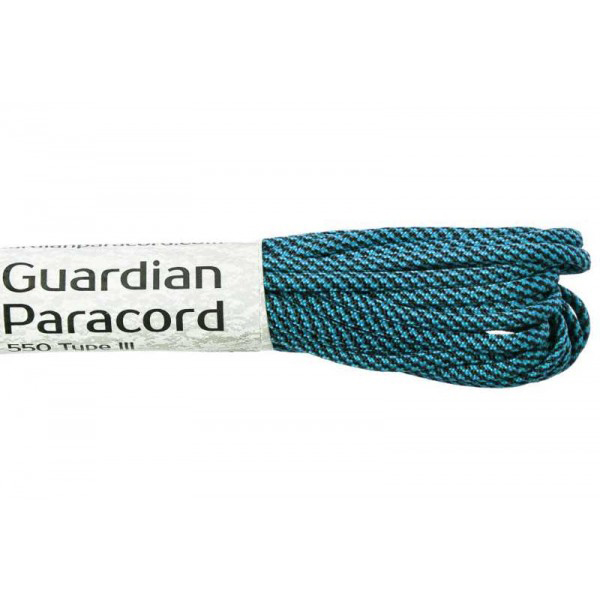Guardian Paracord 550 Тype III Caribbean Blue Stairs 10 м. Фото 2