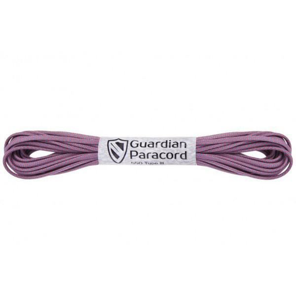 Guardian Paracord 550 Тype III Red&Ocean Diamond 10 м