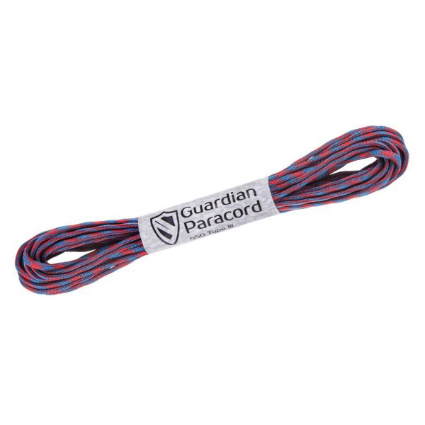 Guardian Paracord 550 Тype III Red&Ocean 10 м