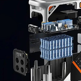 Зарядна станція Litheli 1800 Вт, 1069 Вт·год, LiFePO4, + 2 Power Bank (U20EH17-0U200). Фото 5