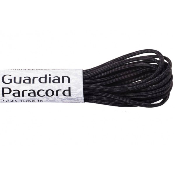 Guardian Paracord 550 Тype III Black 50 м. Фото 2