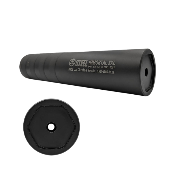 Саундмодератор STEEL Immortal XXL AIR .7.62 5/8. Фото 2
