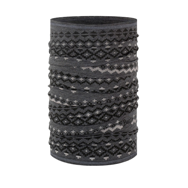 Шарф-труба Buff Merino Lightweight, Faizen Grey
