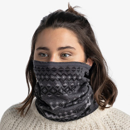 Шарф-труба Buff Merino Lightweight, Faizen Grey. Фото 6
