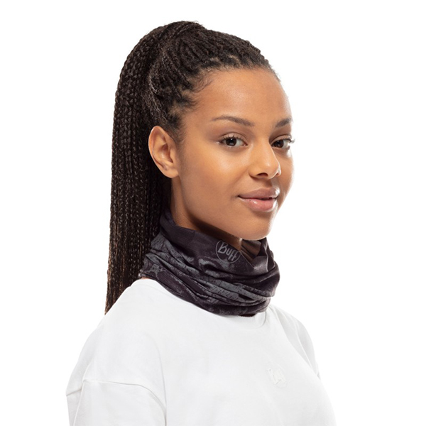 Шарф-труба Buff Realtree Coolnet UV+ Wav3 Black. Фото 4