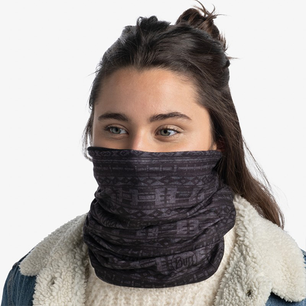Шарф-труба Buff Polar Reversible Urid Black. Фото 4
