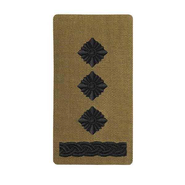 M-Tac погон на липучці Полковник (вишивка) Coyote