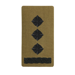M-Tac погон на липучці Полковник (вишивка) Coyote