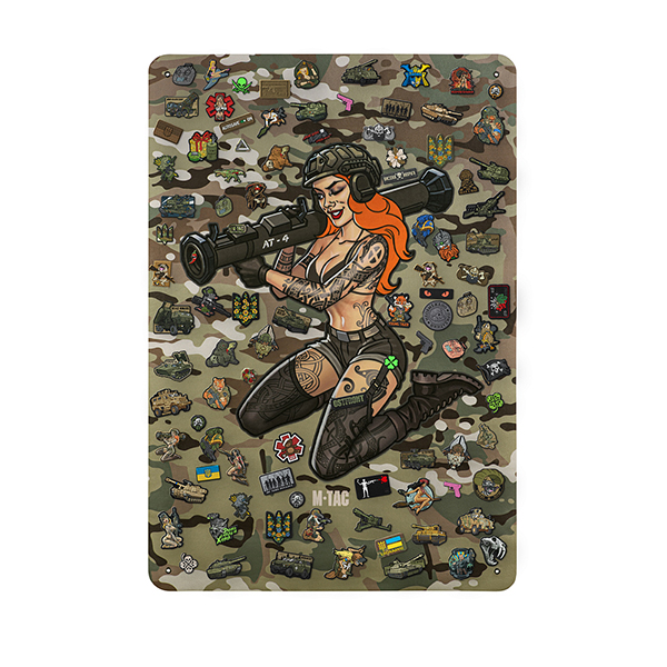 M-Tac панель для нашивок Tactical girl AT-4 900x1300 MC