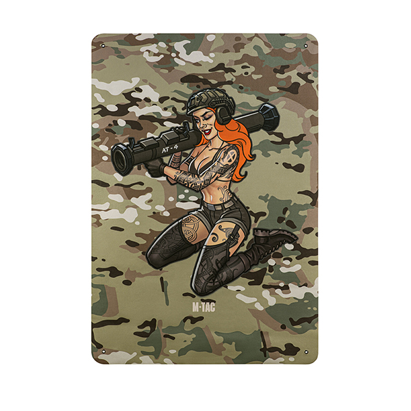 M-Tac панель для нашивок Tactical girl AT-4 900x1300 MC. Фото 2
