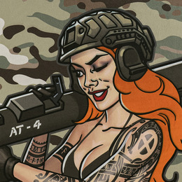 M-Tac панель для нашивок Tactical girl AT-4 900x1300 MC. Фото 7