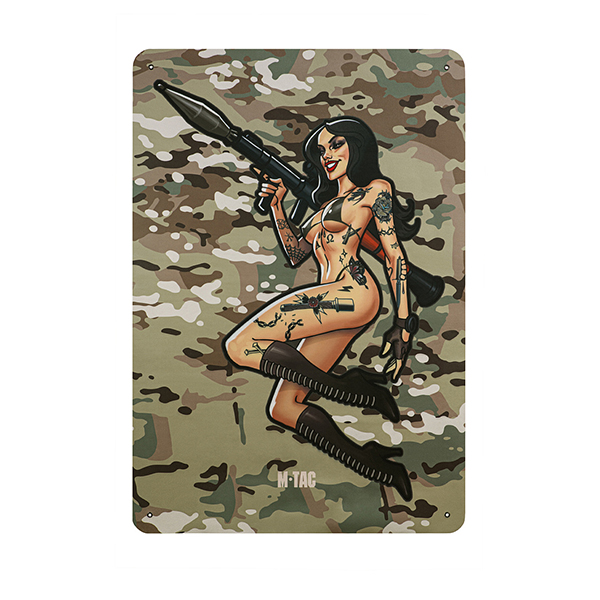 M-Tac панель для нашивок Tactical girl RPG 900x1300 MC. Фото 2