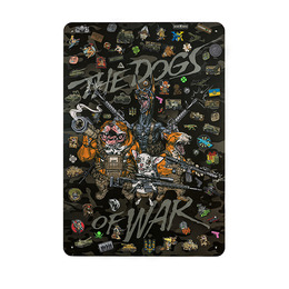 M-Tac панель для нашивок Rex team 900x1300 Black MC