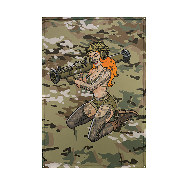 M-Tac банер Tactical girl AT-4 900x1300 MC