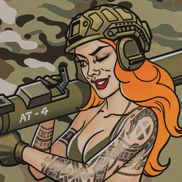 M-Tac банер Tactical girl AT-4 900x1300 MC. Фото 2