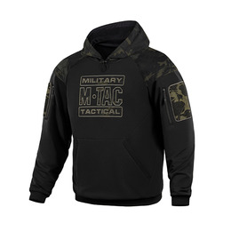 M-Tac кофта Hoodie Combat Black Multicam