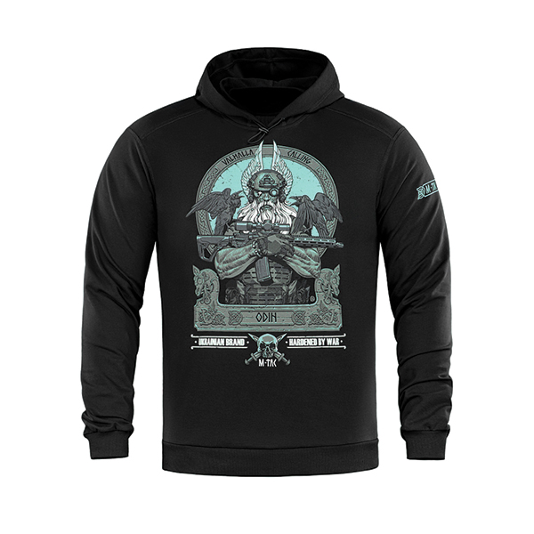M-Tac кофта Hoodie Odin Mystery Black. Фото 2