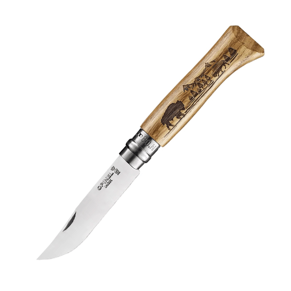 Ніж Opinel №8 Animalia America Buffalo